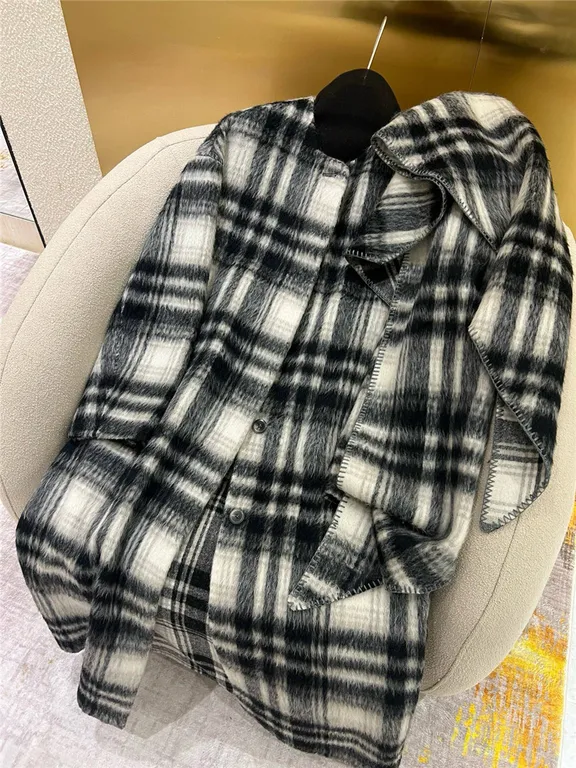 Loewe Classic Check Coat